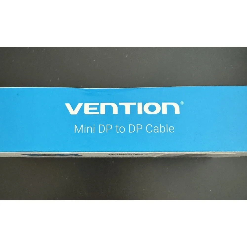 VENTION DP CABLE Mini DP to DP Cable 3D 4K PVC Display Port Audio Visual (NEW)